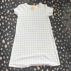 The Beaufort Bonnet Company - Light Blue Gingham Dress size 9